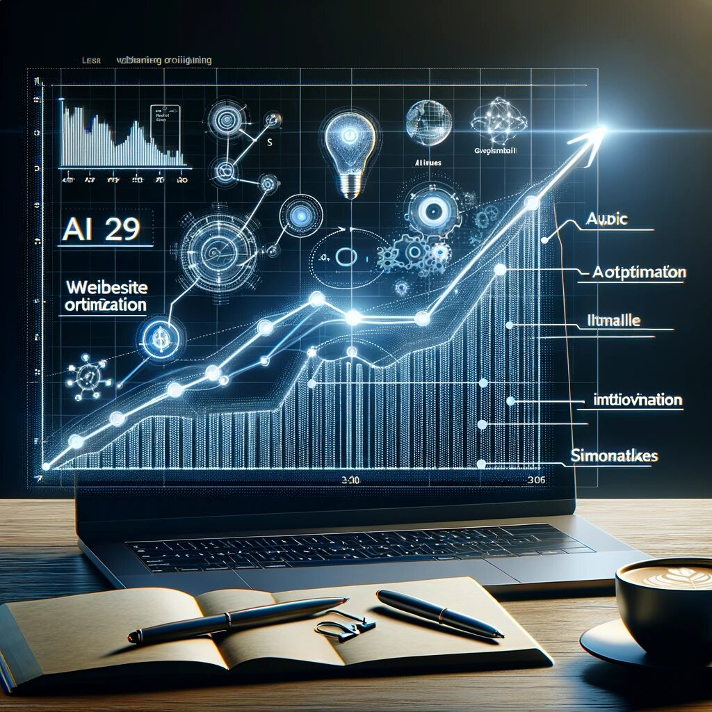 График роста трафика благодаря AI-оптимизации